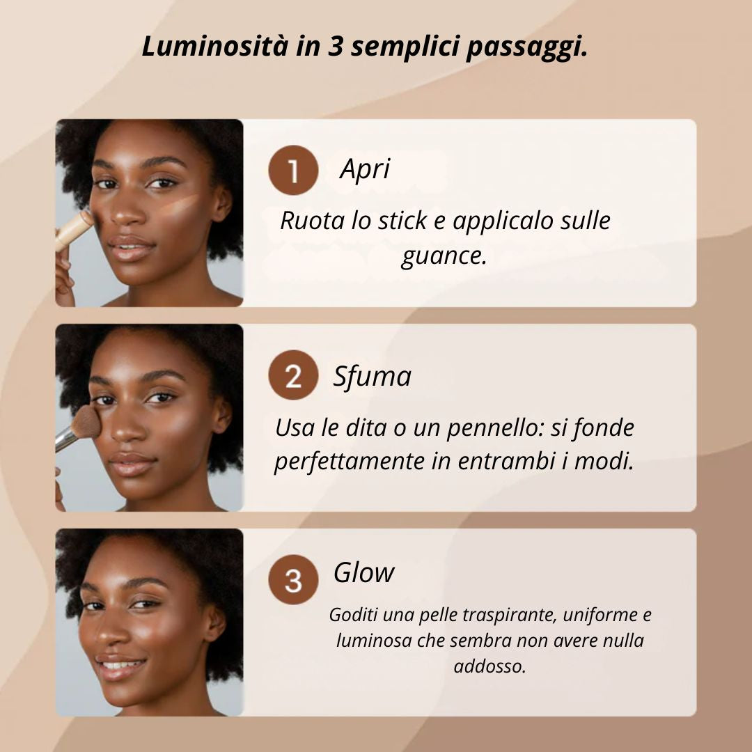 Celestial Skin 3 in 1 Stick – Siero, Balsamo e Fondotinta